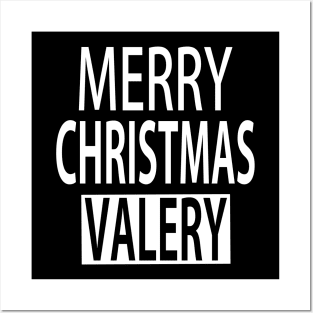 Merry Christmas Valery Posters and Art